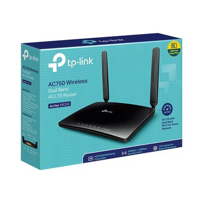 6935364092740-TP-LINK Archer MR200 - routeur sans fil - WWAN - 802.11a/b/g/n/ac - Ordinateur de bureau-Angle gauche-3