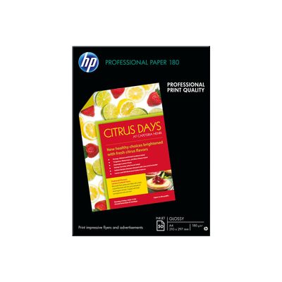 0886988577242-HP - Papier photo brillant - A4 - 180 g/m² - 50 feuilles-P_35060_1-0