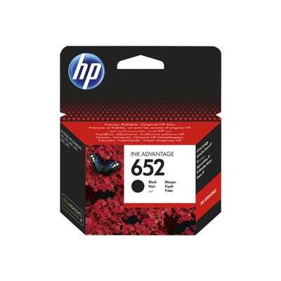 0889296160946-HP 652 - noir - cartouche d'encre originale (F6V25AE)-Avant-10