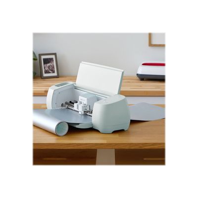 0093573838026-Cricut Smart Vinyl - Feuille permanent pour activités manuelles - 33 cm x 3,6 m - argent mat -Gros plan-4