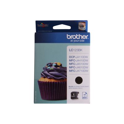 5014047563041-Brother LC123 - noir - cartouche d'encre originale-Avant-3