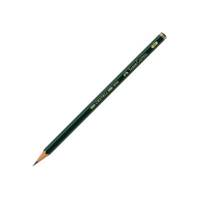 4005401190134-Faber-Castell 9000 - Crayon à papier - 3H-Angle gauche-0