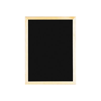 3462620027961-Bequet Evolution - Tableau ardoise noire - 30 x 40 cm - encadrement pin naturel-Avant-0