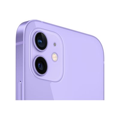 3701083041856-Apple iPhone 12 - Smartphone reconditionné grade C (Etat correct) - 5G - 128 Go - violet-Gros plan-3