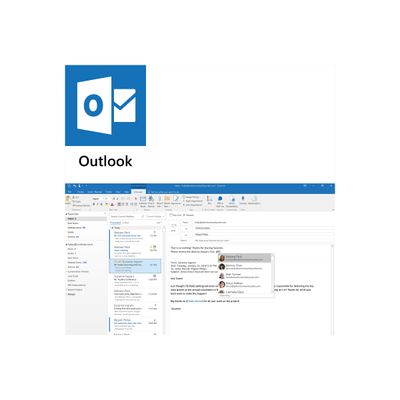 0889842337105-Microsoft Office Home and Business 2019 - version boîte - 1 PC/Mac-Avant-4