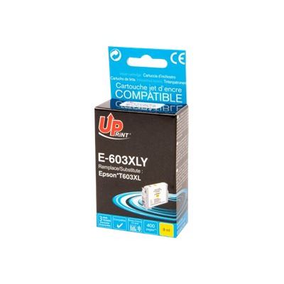 3584770908041-Cartouche compatible Epson 603XL Etoile de mer - jaune - Uprint-Angle droit-0
