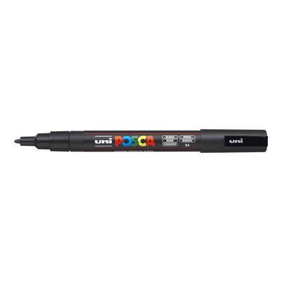 4902778915776-Posca - Marqueur peinture pointe fine - noir-Angle gauche-0