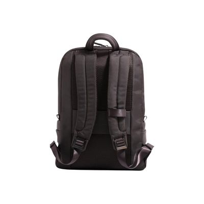 8032572174614-Nava Easy+ Large - Sac à dos pour ordinateur portable 15,6" et porte-Ipad - marron-Arrière-2