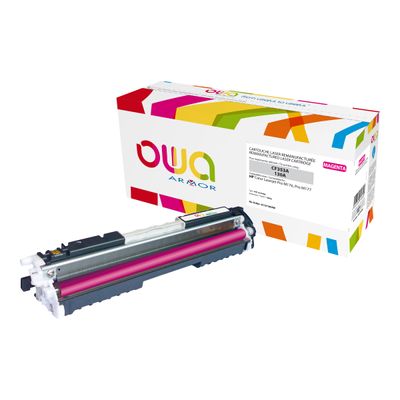 3112539618353-Cartouche laser compatible HP 130A - magenta - Owa K15730OW-Multi-angle-0