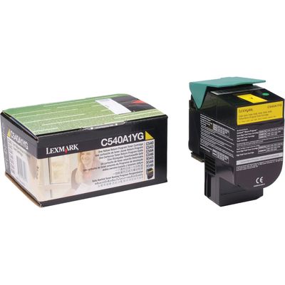 0734646083447-Lexmark C540A1YG - jaune - cartouche laser d'origine--0