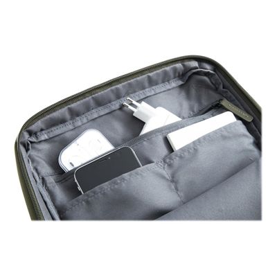 8032572185597-Nava Flat Small - Sac à dos plat pour ordinateur portable 13,3" - olive/gris-Gros plan-8