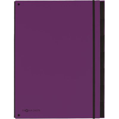 4013951010956-Pagna Office Trend - Trieur polypro à fenêtres 7 positions - violet--0