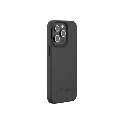 3571211464426-Just Green - coque de protection pour Iphone 13 Pro - noir-Angle gauche-2