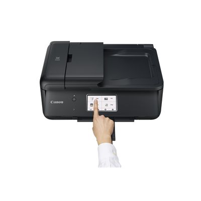 4549292091090-Canon PIXMA TR8550 - imprimante multifonction jet d'encre couleur A4 - Wifi, USB, bluetooth-Avant-3