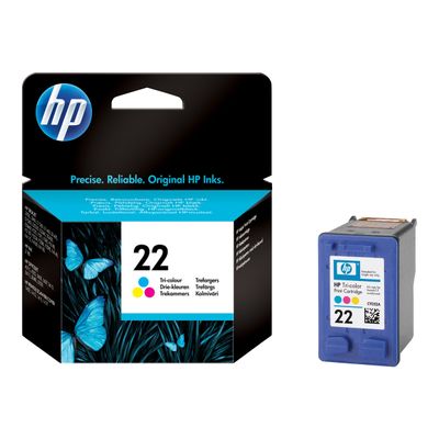 0884962780787-HP 22 - 3 couleurs - cartouche d'encre originale (C9352AE)-Avant-1