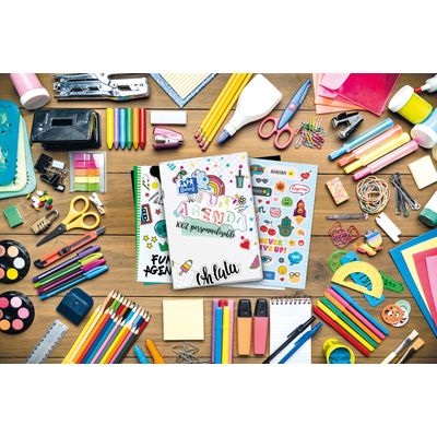 3147281943903-Agenda Oxford Fun'Agenda personnalisable - 1 jour par page - 12 x 18 cm - différents modèles disponib--8