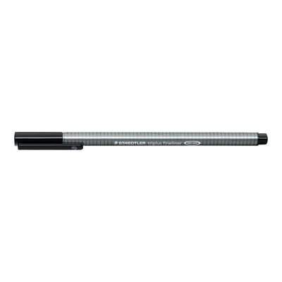 4007817334089-STAEDTLER triplus 334 - Feutre fin - 0.3 mm - noir-Angle gauche-1