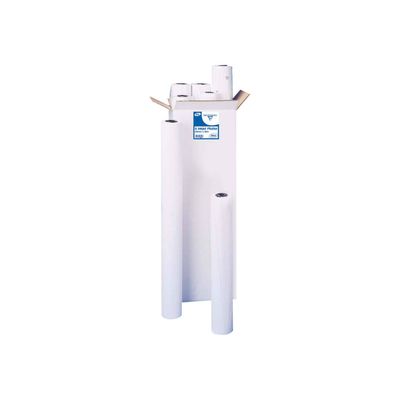 0400791384295-Clairefontaine - 6 Bobines de traceur - Papier ordinaire - Rouleau A0 (91,4 cm x 50 m) - 80 g/m²-Avant-1