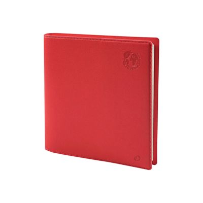 2012347239959-Agenda Equology - 1 semaine sur 2 pages - 16 x 16 cm - rouge - Quo Vadis-Angle droit-0