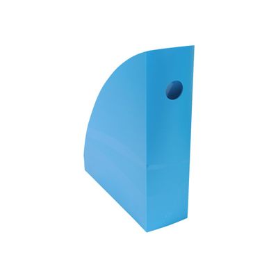 9002493116375-Exacompta Mag-Cube - Porte-revues turquoise-Angle gauche-1