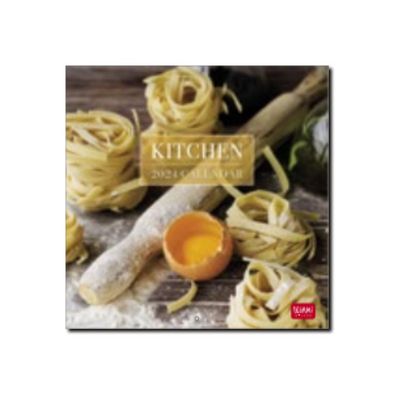 8051128759891-Legami Photo Collection - Calendrier 2024 - 18 x 18 cm - cuisine-Avant-0