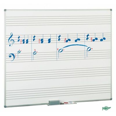 8425901111600-Faibo - Tableau blanc - montable sur mur - 600 x 900 mm - 2-stave - blanc--0