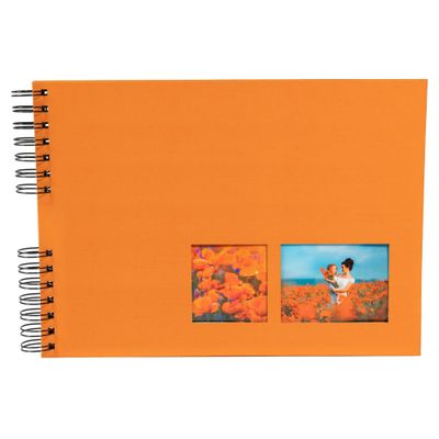 3130630150046-Exacompta Milano - Album photos 32 x 22 cm - 50 pages - orange--0