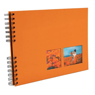 3130630150046-Exacompta Milano - Album photos 32 x 22 cm - 50 pages - orange--1