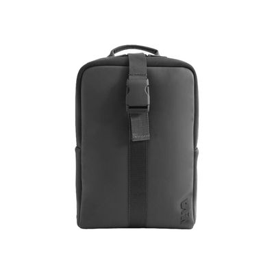 8032572185573-Nava Flat Small - Sac à dos plat pour ordinateur portable 13,3" - noir-Avant-0