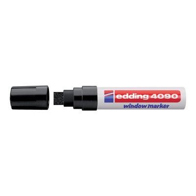4004764787708-Edding 4090 - Marqueur craie liquide - 4-15 mm - noir-Avant-1