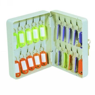 0400000169224-Solveig - Armoire à clés - 20 crochets - acier gris clair--0