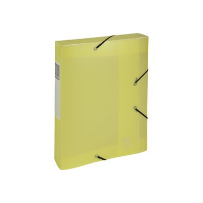 3130630162704-Exacompta Chromaline Pastel - Boîte de classement plastique (livrée à plat) - dos 60 mm - disponible dans -Angle gauche-7
