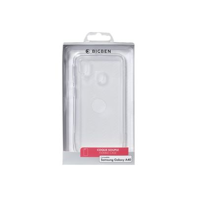 3571211412342-Bigben Connected - coque de protection pour Galaxy A40 - transparent-Avant-1