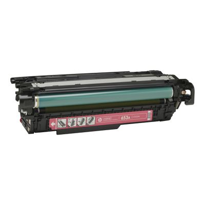 886112501204-HP 654A - magenta - cartouche laser d'origine-Angle gauche-0