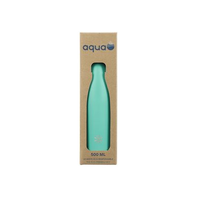3135250122749-Aqua Neon - Gourde Bouteille isotherme 500 ml - double paroi - disponible dans différentes couleu-Avant-4