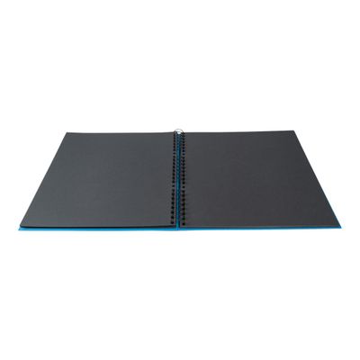 3130630151159-Exacompta Milano - Album photos 32 x 32 cm - 60 pages - bleu-Avant-3