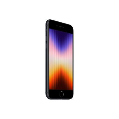 0194253014065-Apple iPhone SE 2022 (3e gen) - Smartphone - 5G - 128 Go - noir-Angle gauche-0