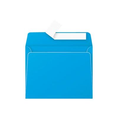 2012349943564-Pollen - 20 Enveloppes - 90 x 140 mm - 120 g/m² - turquoise-Avant-0