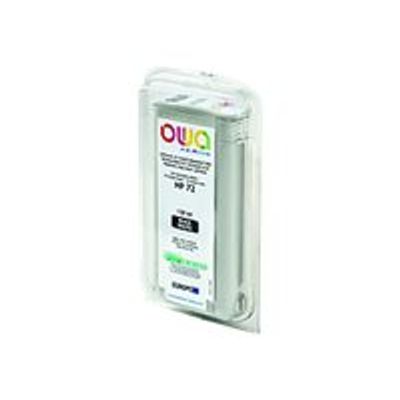 3112539350413-Cartouche compatible HP 72XL - noir photo - Owa B45112OW -Angle droit-1