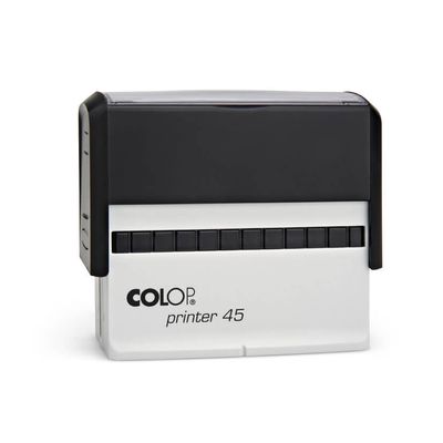 2012346203845-Colop Printer 45 - Tampon personnalisable - 6 lignes - format rectangulaire--0