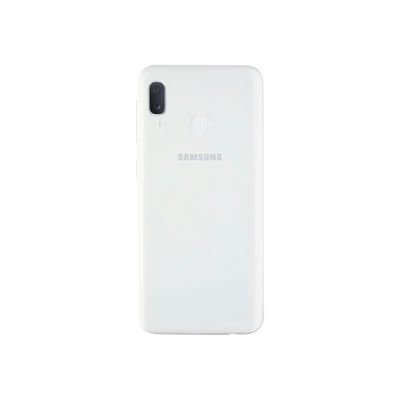 8801643864002-Samsung Galaxy A20E - Smartphone -  4G - 32Go - blanc.-Arrière-3