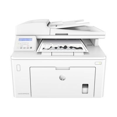 0725184114885-HP LaserJet Pro MFP M227sdn - Imprimante laser multifonction monochrome A4 - USB 2.0, LAN-Avant-3