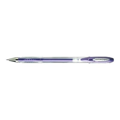 4902778788820-UniBall Signo Métal - Roller - 0,8 mm - violet-Angle gauche-0