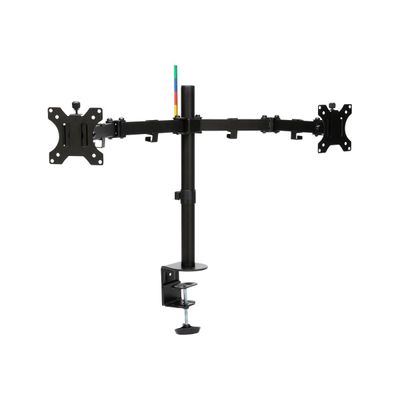 0085896554097-Kensington SmartFit Ergo - Bras porte-écran double réglable-Angle gauche-1
