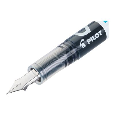4902505326615-Pilot V Pen - 12 Stylos plume - bleu - 0,4 mm - pointe moyenne-Gros plan-2