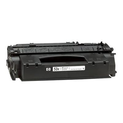 0882780387294-HP 53X - noir - cartouche laser d'origine-Angle gauche-0