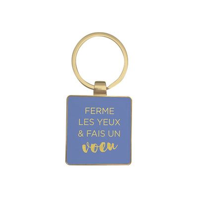 3700572727844-Kiub Color Chic Les Petits Mots - porte-clés-Avant-0