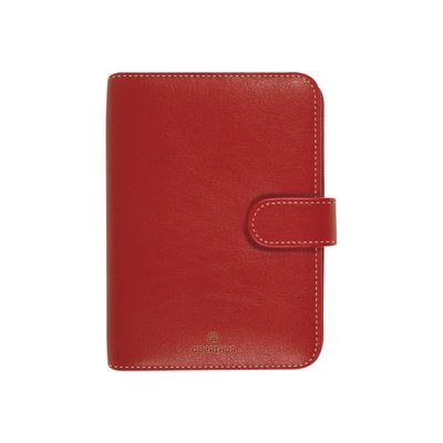 3664447061221-Oberthur Milano 13 - organiseur - 80 x 130 mm - rouge-Avant-0