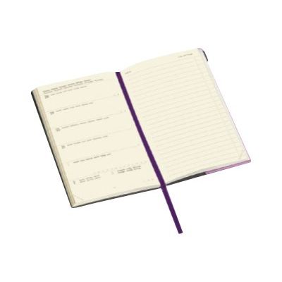 8052461968193-Legami - Agenda 1 semaine par page - 12 x 18 cm - rouge-Angle gauche-1