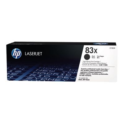 0886112397708-HP 83X - noir - cartouche laser d'origine-Avant-1